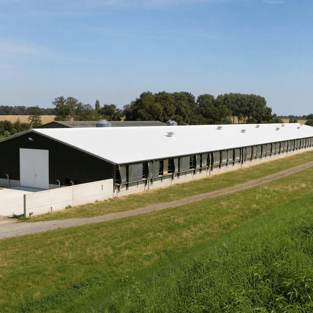 Poultry housing buildings