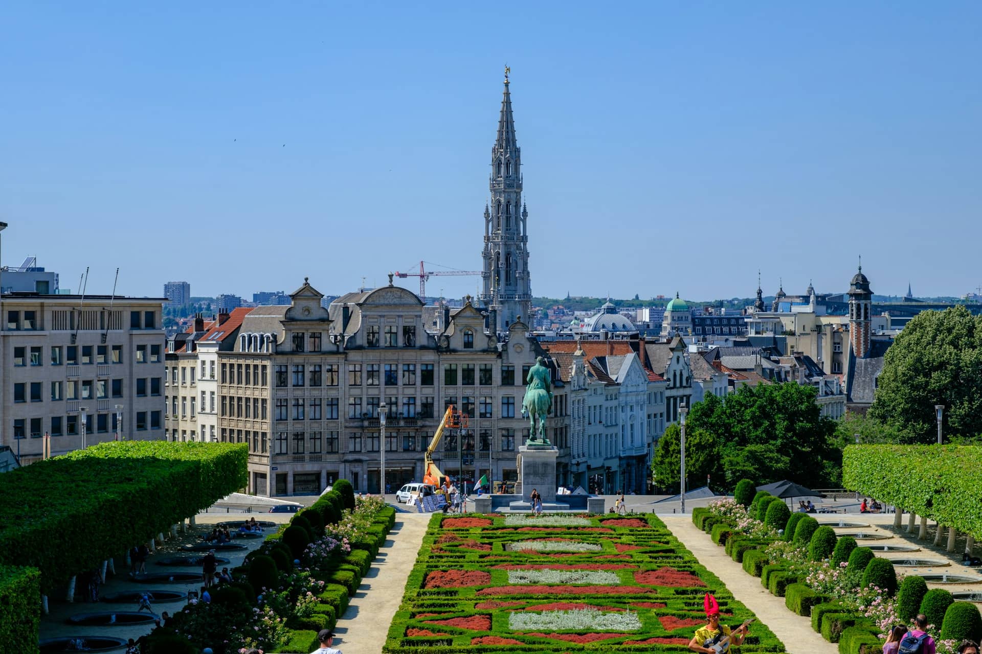 Vue urbaine de Bruxelles