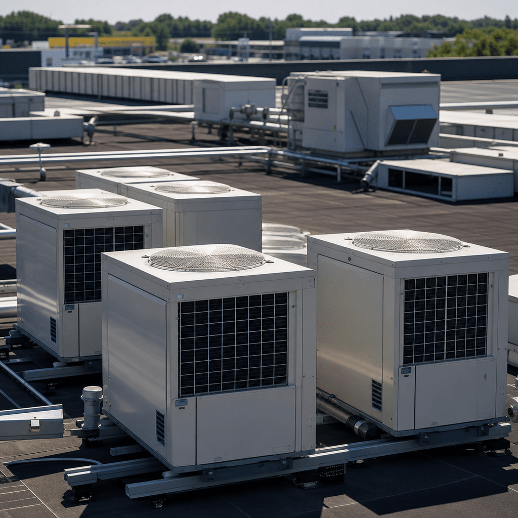 Rooftop air conditioning units