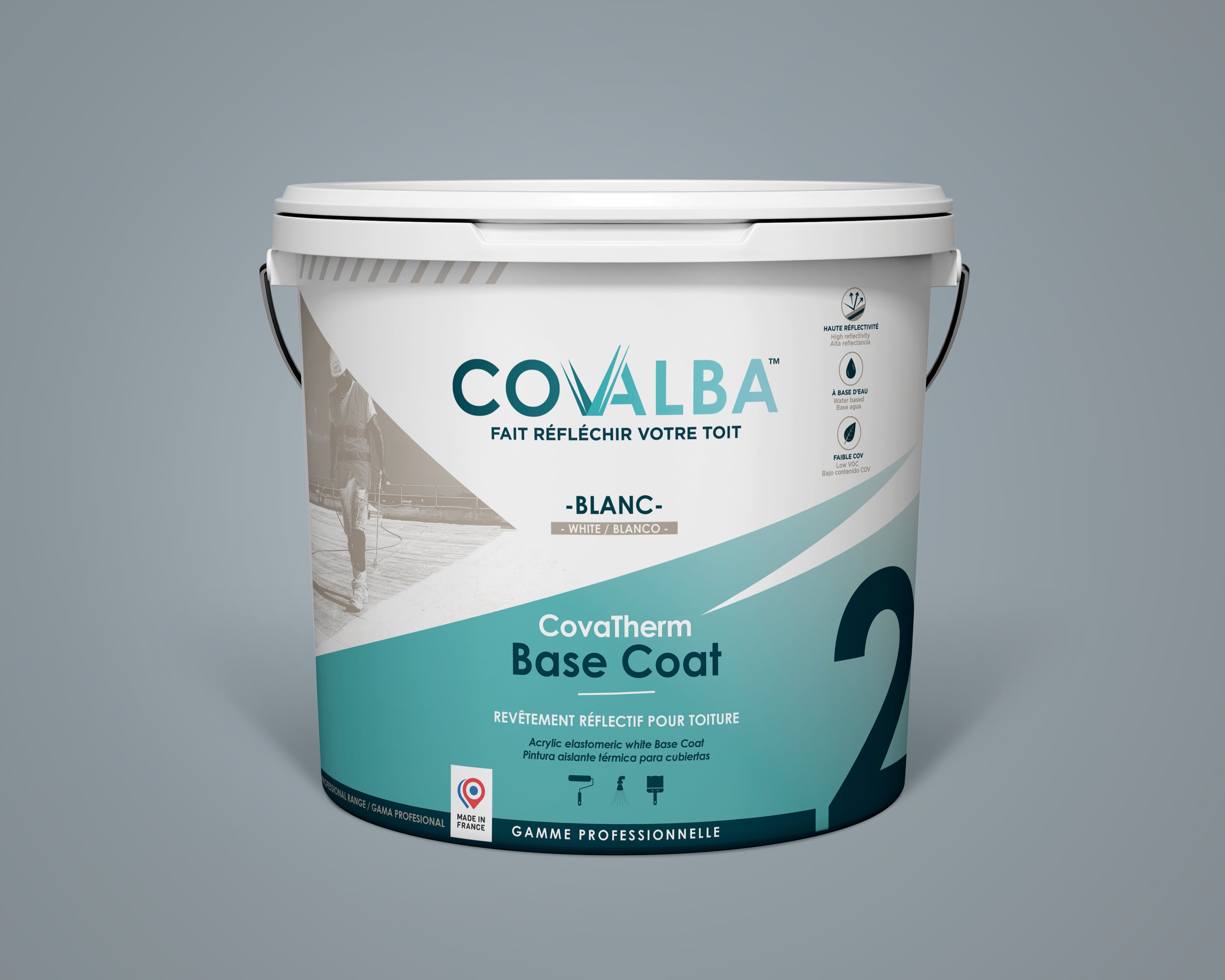 covatherm base coat cool roof covalba